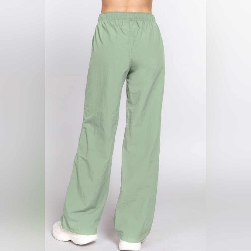 #124 🚨 SALE 🛑S, L BOHO FABULOUS WAIST ELASTIC PARACHUTE PANTS - Picture 12 of 13